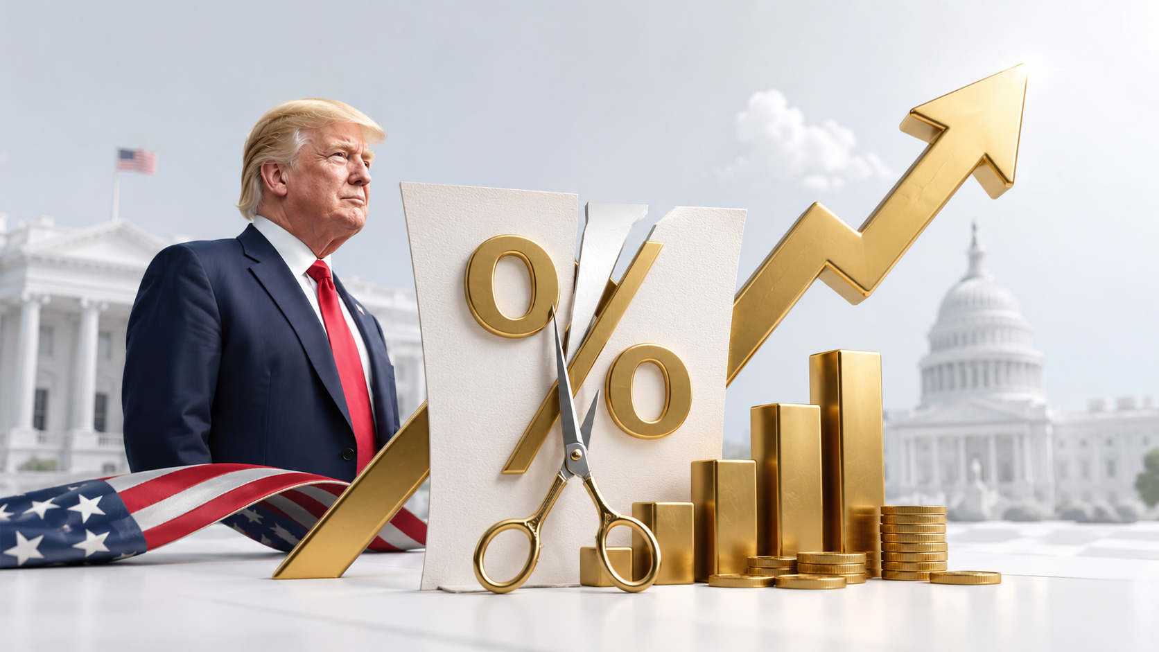 Trump Weighs Capital Gains Tax Cuts Ahead Of 2026 Midterms